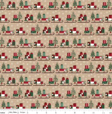RB Sleds Tan Christmas Time