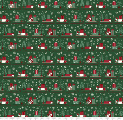 RB Sleds Forest Christmas Time