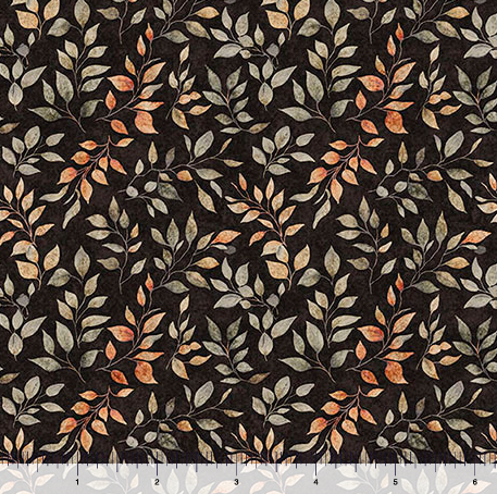 QT Leaf Sprigs Black Pandaland