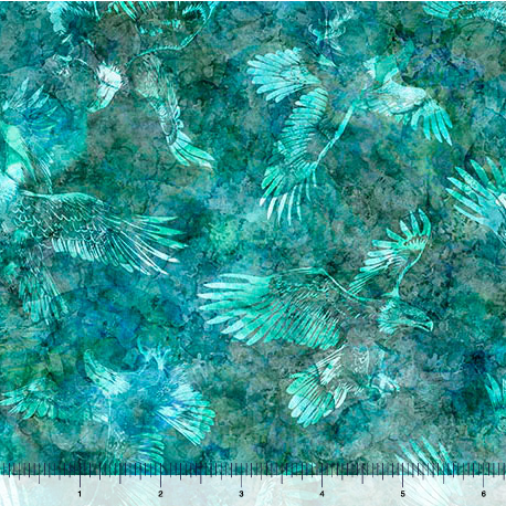 QT Eagle Tonal Turquoise Skyward