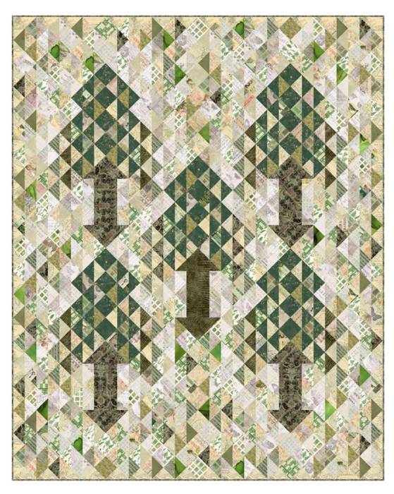 Dappled Pines Kit-Green-Tim Holtz