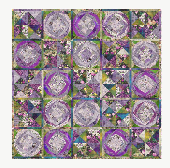 Purple Haze Quilt Kit Tim Holtz