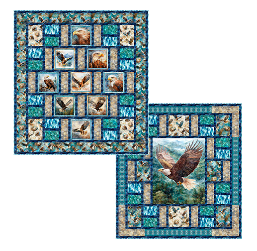 Skyward Eagle Eye View Pattern
