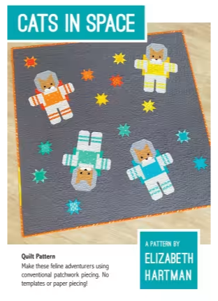 Cats In Space Pattern