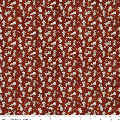 RB Mice Red Northern Christmas