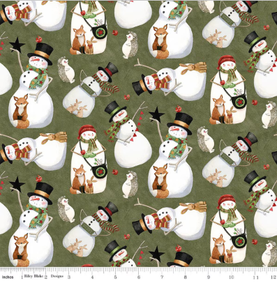 RB Snowmen Green Northern Christmas