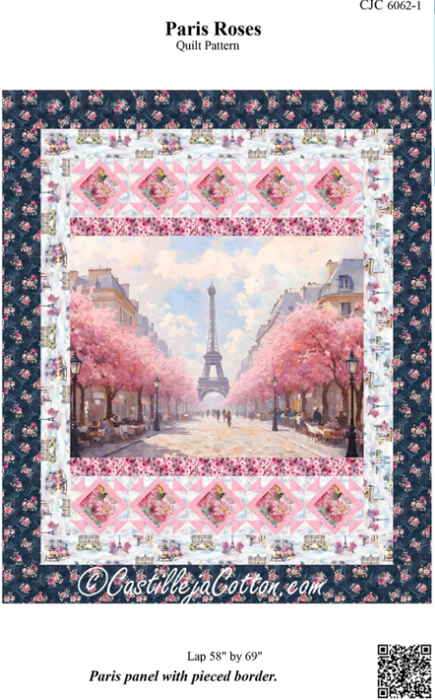 Paris Roses Quilt Pattern