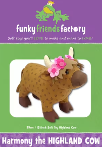 Harmony The Highland Cow Pattern