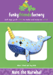 Nate The Narwhal Pattern