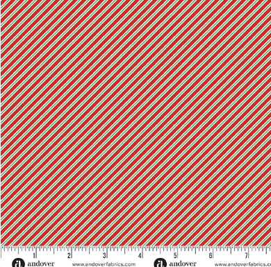 AN Candy Cane Stripe Red -The Nutcracker