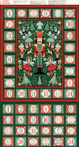 AN Advent Green - The Nutcracker