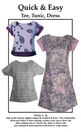 Quick & Easy Tee, Tunic, Dress