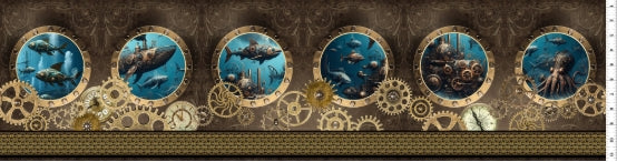 ITB Steampunk Menagerie Border Multi