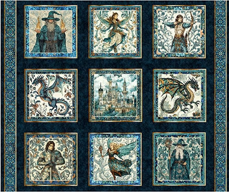 QT Folklore Large Medieval Picture Patches
