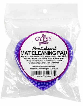 Gypsy Quilter Mat Cleaning Pad Heart Shaped