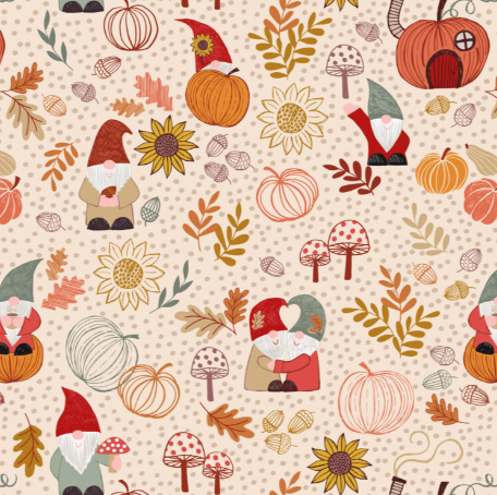 LI Snuggle-Up Season Dark Cream Autumn Gnomes