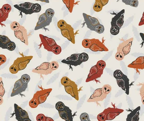 BT  Dear Owl Owls - White