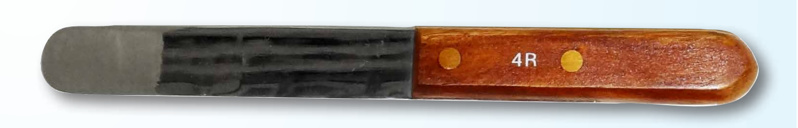 Laboratory Spatula #4R (Rigid)