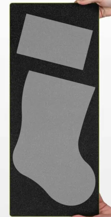 AccuQuilt GO! Santa Stocking #55854