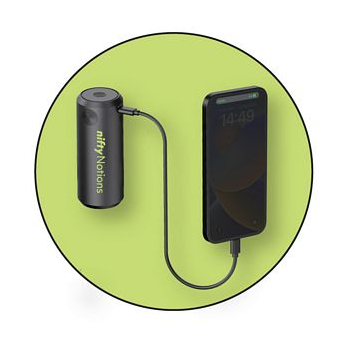 Nifty Notions Sew Clean Portable Vacuum and Power Bank