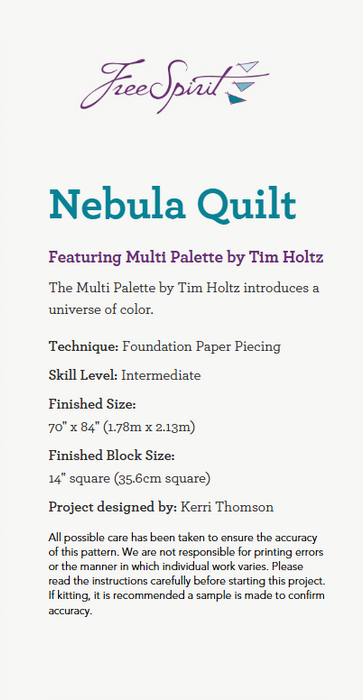 Nebula Quilt Kit