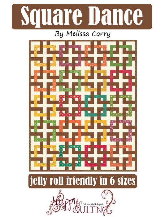 Square Dance Quilt Pattern
