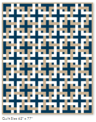Square Dance Quilt Kit