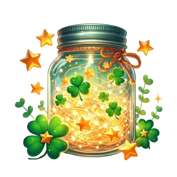St. Patrick's Day Elements Fabric Panel 4