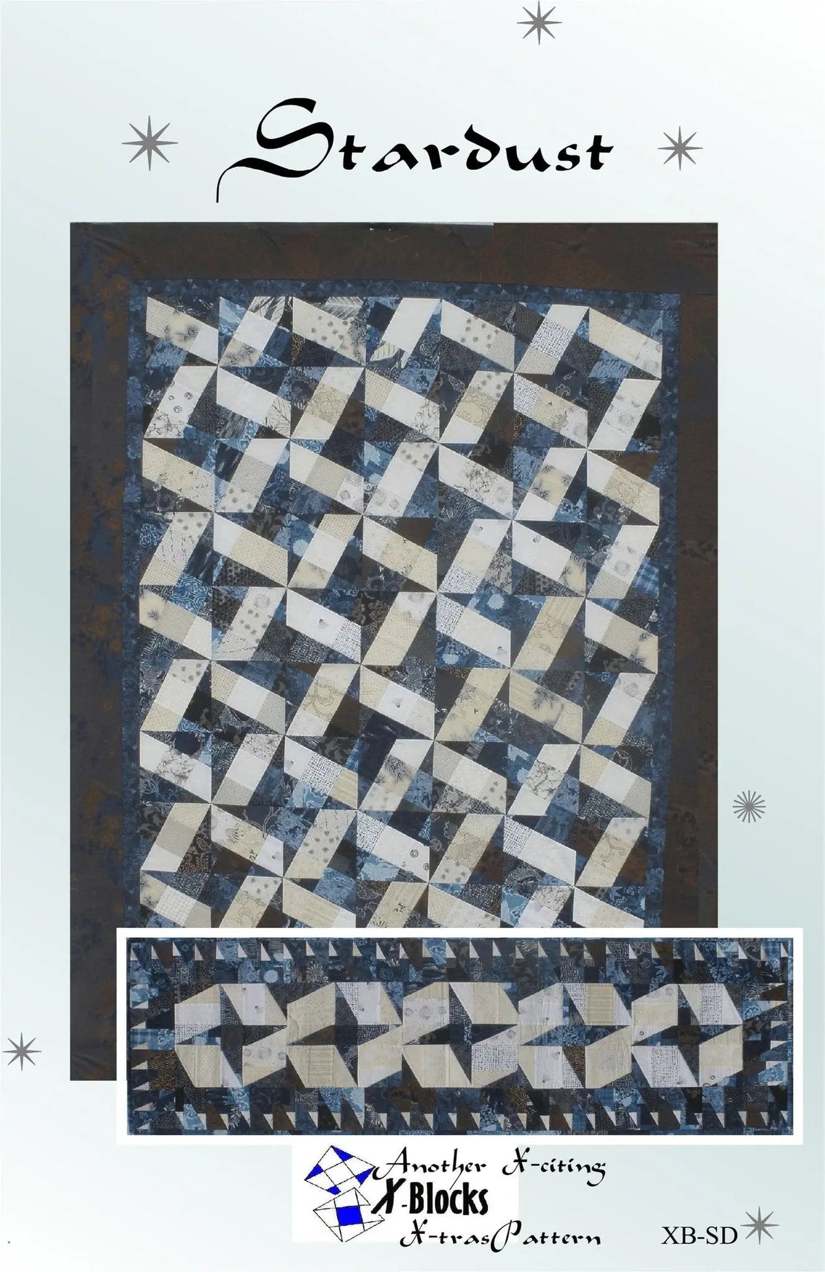X-Block Stardust Pattern — High Country Quilts