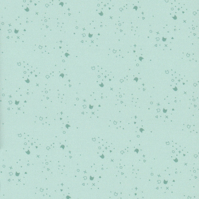 Dear Stella Kitty Litter Powder Cotton 43"/44" Fabric Per Yard