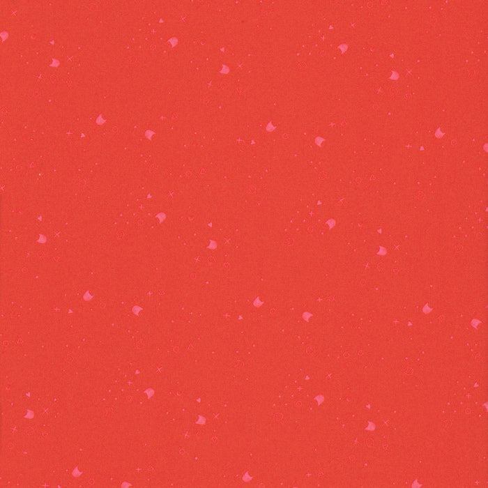 Dear Stella Kitty Litter Watermelon Cotton 43"/44" Fabric Per Yard