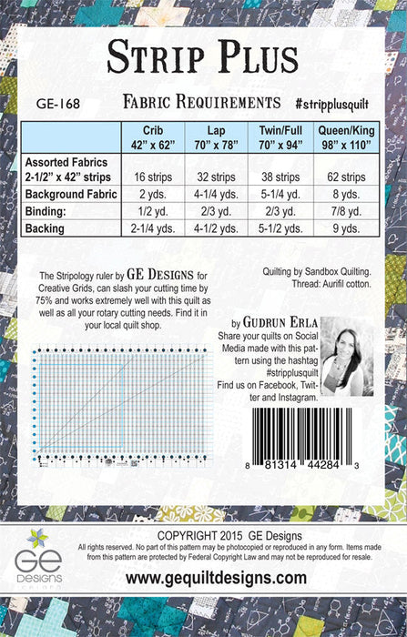 Strip Plus Pattern 168