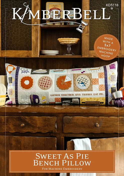 Sweet As Pie Bench Pillow