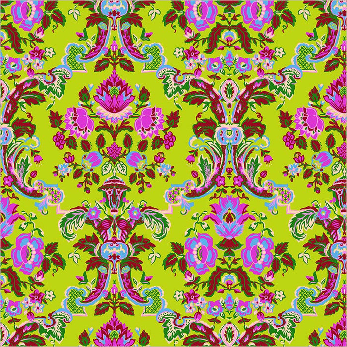 Sweet Talk Kayleigh Lime Cotton 44”/45” Fabric Per Yard