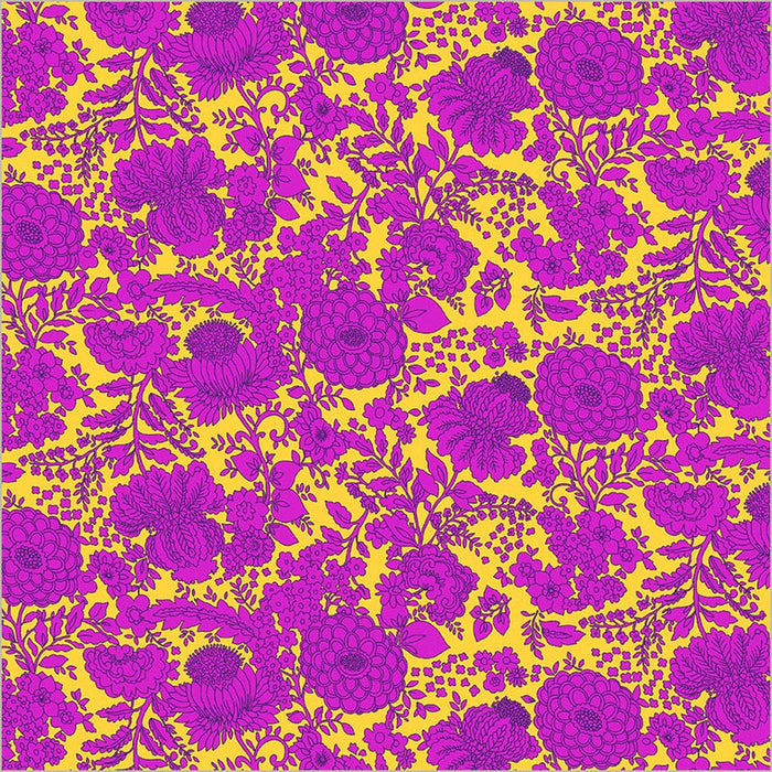 Sweet Talk Kim Yellow Cotton 44”/45” Fabric Per Yard