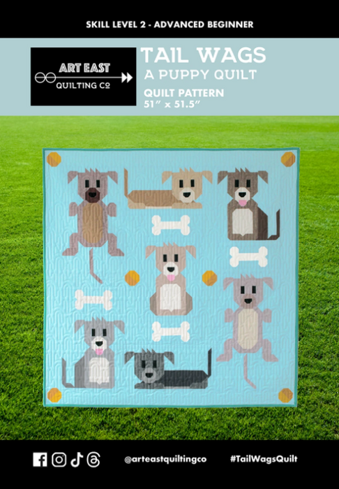 Tail Wags A Puppy Quilt Pattern