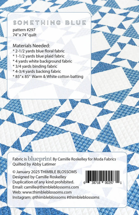 Something Blue Quilt Pattern