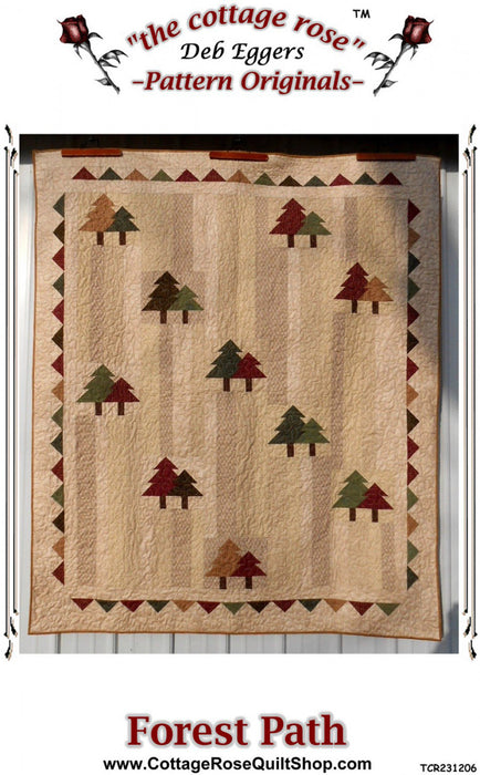 Forest Path Quilt Pattern