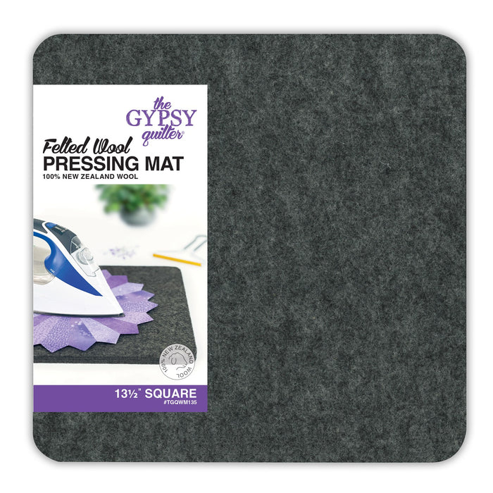 Wool Pressing Mat 13-1/2in x 13-1/2in x 1/2in Thick