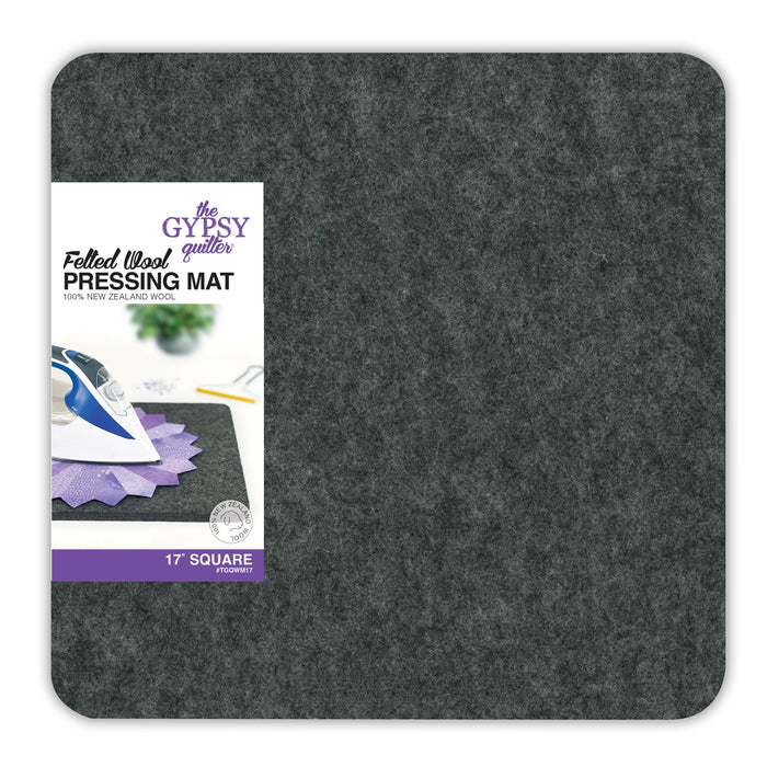 Wool Pressing Mat 17in x 17in x 1/2in Thick