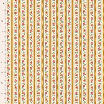TIL Village Life - Agnes, Ochre 44in Wide