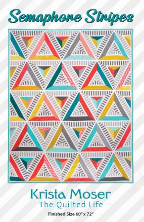 Semaphore Stripes Pattern by Krista Moser