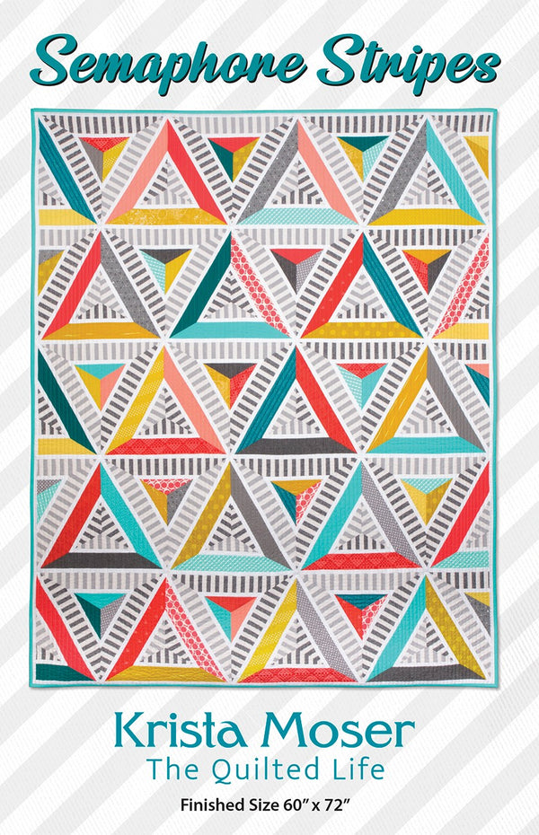 Semaphore Stripes Pattern by Krista Moser
