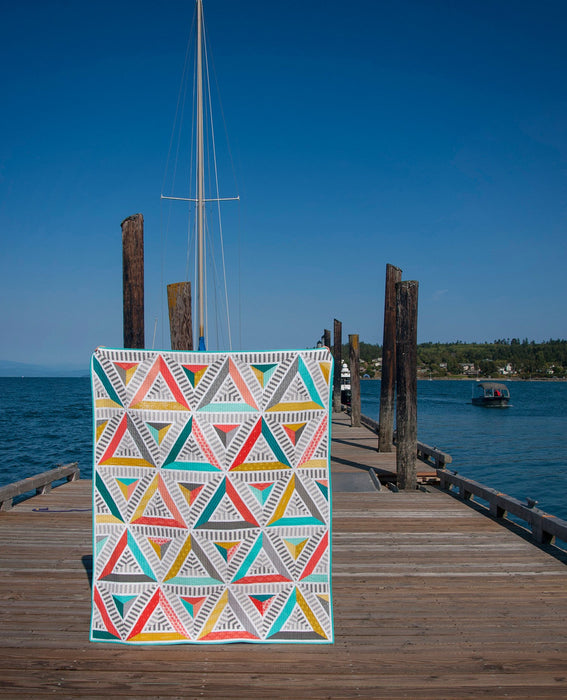 Semaphore Stripes Pattern by Krista Moser
