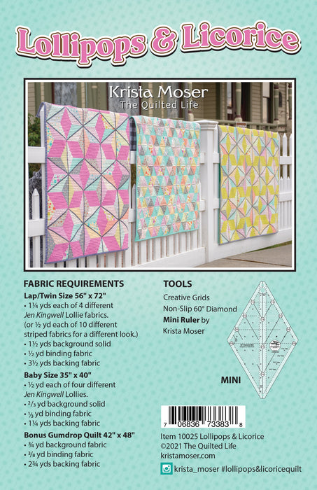 Lollipops & Licorice Pattern by Krista Moser