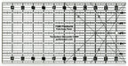 TQM The Fold Away Retreat Ruler 6in x 24in
