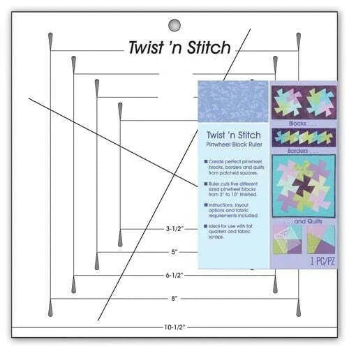 Tailor Twist 'N Stitch Ruler