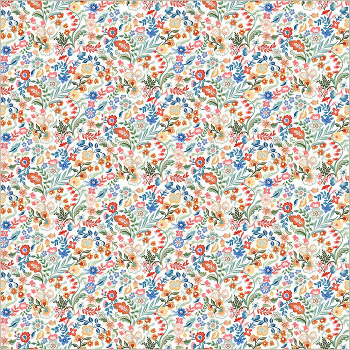 Tapestry Delicate Mist Cotton 43”/44” Fabric Per Yard