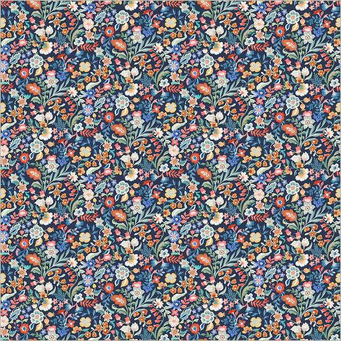 Tapestry Delicate Prussian Cotton 43”/44” Fabric Per Yard