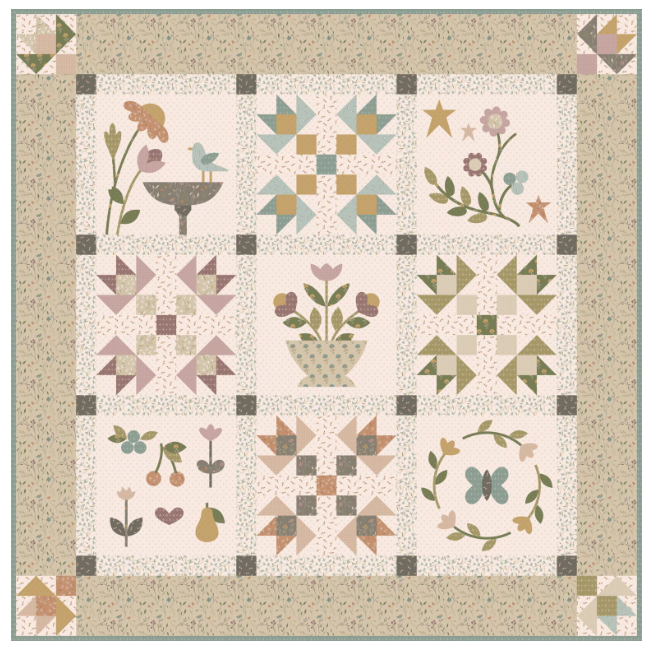 Threads of Grace Sampler Sew Along Quilt Kit
